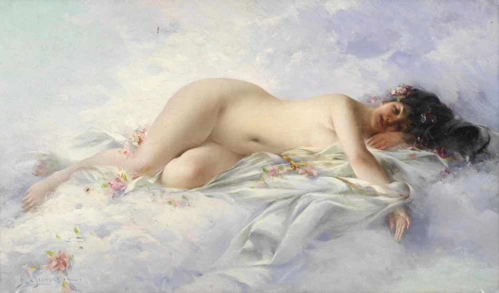 François Paul Auguste Quinsac - Odalisca